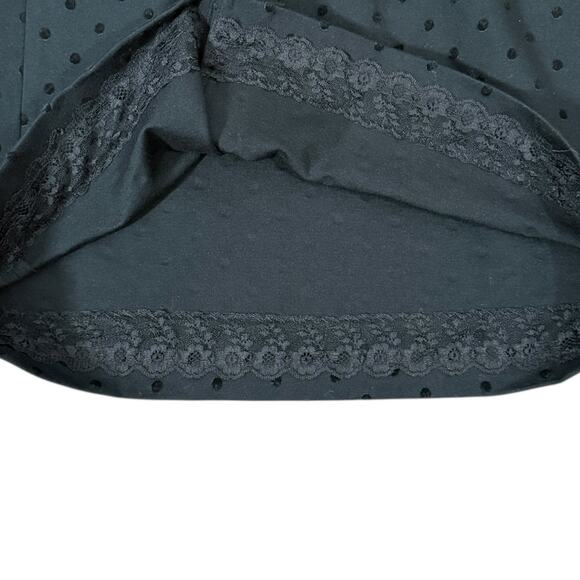 Kate Spade Size 2 Belted Sheath Dress Black Polka Dot Preppy Old Money Mini - Picture 9 of 12